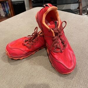 Altra Red and Orange Running Shoe